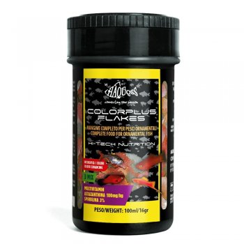HAQUOSS COLOR PLUS FLAKES, mangime per accentuare i colori dei pesci